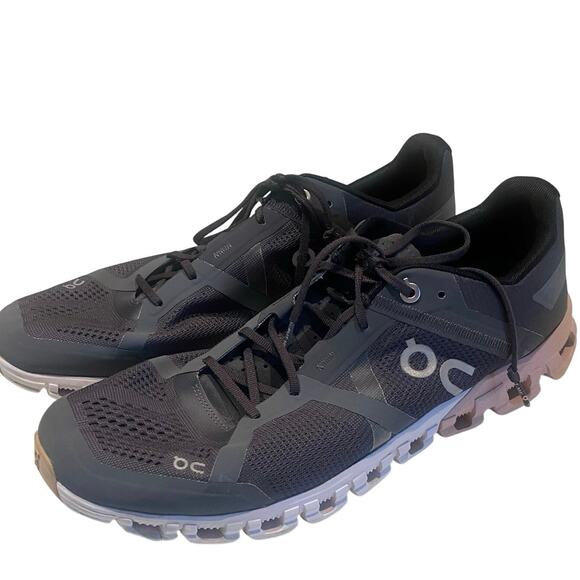 On Cloud "Cloudflow" Women's Running Sneaker, Size 11, Rock/Rose, Pre-Owned - Picture 1 of 9